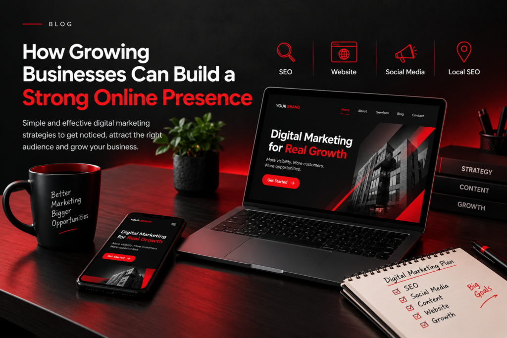 Strong online presence and digital marketing strategy